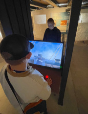 Noah og Ea skyder med kanoner